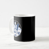 Board Meeting 2026 Funny Snowboarding Winter Srts Kaffeetasse (Vorderseite Links)