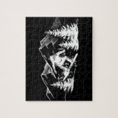 BOARD Snowboard Mountain Flying Board Snowboarder Puzzle (Vertikal)