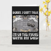 Board Sorry I Can't Talk I'm On The Phone With My Karte (Gelbe Blume)