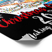 Board The Ship It's A Family Christmas Cruise 2025 Poster (Ecke)