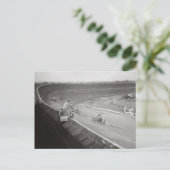 Board Track Speedway, 1925 Postkarte (Stehend Vorderseite)