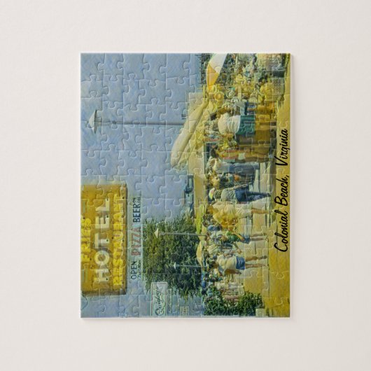 Board Walk, Colonial Beach, Virginia Puzzle (Vertikal)