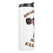 Boardgames sind Mini-Übung Funny Game Design Thermosbecher (Nach links gedreht)