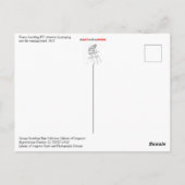 Boarding A NYC Streetcar Postkarte (Rückseite)