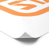 Boarding aufstehen poster (Ecke)