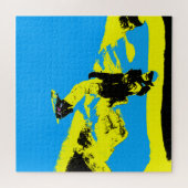 Boarding Berg - Snowboarder Puzzle (Horizontal)