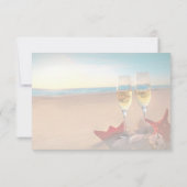 Boarding Bestätigung Hochzeit RSVP Karten - Eintri (Rückseite)