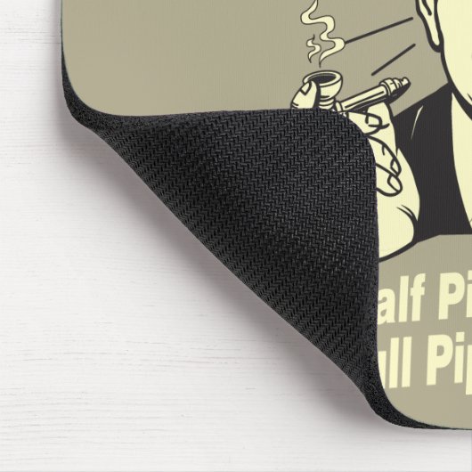 Boarding: Die halbe Rohre ist besser. Mousepad (Ecke)