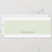 Boarding-Durchlauf Einladung (Rückseite)