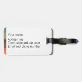 Boarding-Durchlauf-Gepäck-Umbau Gepäckanhänger (Rückseite horizontal)