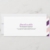 Boarding-Durchlauf-Luftpost-Karten-Einladung Einladung (Rückseite)