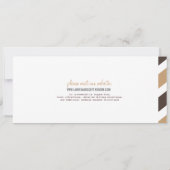 Boarding-Durchlauf-Luftpost-Karten-Einladung Einladung (Rückseite)