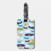 Boarding-Durchlauf-Taschen-Umbau Gepäckanhänger (Rückseite vertikal)