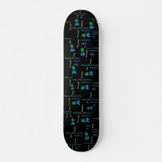 "BOARDING" für eine Heilung (N-Düngung) Skateboard (Vorne)