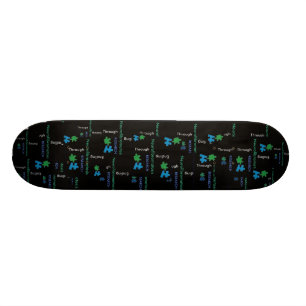 "BOARDING" für eine Heilung (N-Düngung) Skateboard