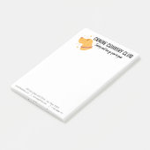 Boarding für Hunde Post-it Klebezettel (angewinkelt)