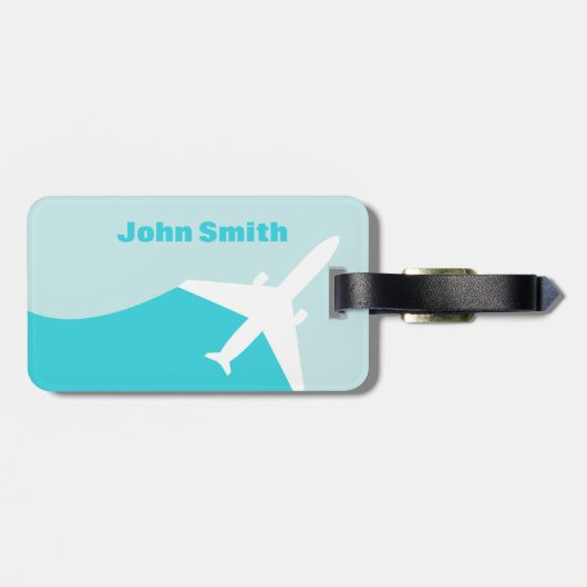 Boarding Gepäckanhänger (Rückseite horizontal)