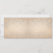 Boarding Hochzeit am Strand Eintrittskarten - Einl Einladung (Rückseite)