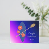 Boarding mit Angebot Postkarte (Stehend Vorderseite)