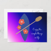 Boarding mit Angebot Postkarte (Vorne/Hinten)