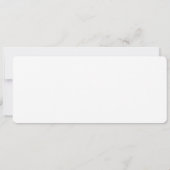 Boarding Pass Beach Tropical Watercolor Hochzeit Save The Date (Rückseite)