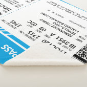Boarding Pass (blue) Sherpadecke (3/4)