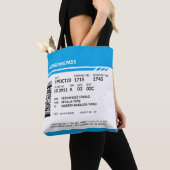 Boarding Pass (blue) Tasche (Von Nahem)