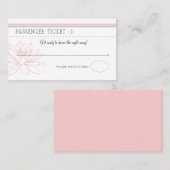 Boarding-Pass-Escort/Sitzkarte Platzkarte (Vorne/Hinten)