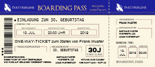 Flugticket Einladungen Zazzle De