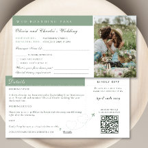 Boarding Pass Foto Qr Code Hochzeitziel