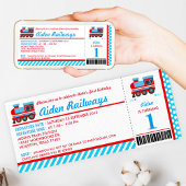 Boarding Pass Geburtstagsparty Einladung