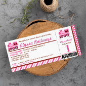 Boarding Pass Geburtstagsparty Einladung