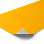 Boarding Pass - Gelb Poster (Ecke)