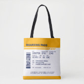 Boarding Pass - Gelb Tasche (Vorderseite)
