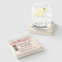 Boarding Pass - Grau