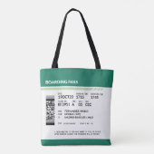 Boarding Pass - Green Tasche (Rückseite)
