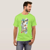 BOARDING PASS GUADALAJARA MEXICO T-Shirt (Vorne ganz)