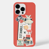 BOARDING PASS ISTANBUL TÜRKEI iPhone HÜLLE (Rückseite)