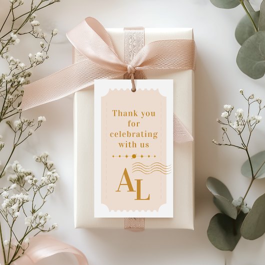 Boarding Pass kosmische Hochzeitdestination Geschenkanhänger