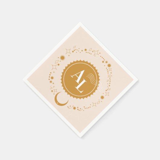 Boarding Pass kosmische Hochzeitdestination Serviette (Ecke)