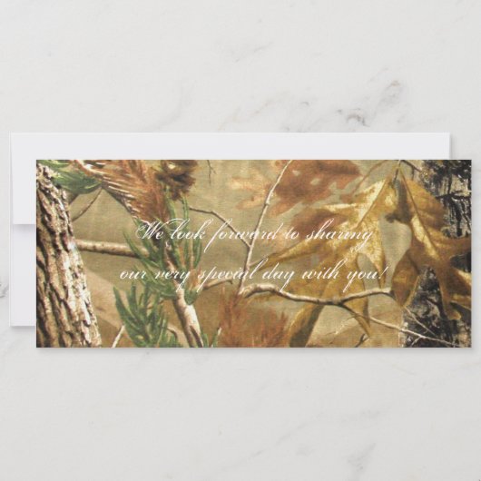 Boarding Pass Linen Hochzeit Einladung Jäger Cam (Rückseite)