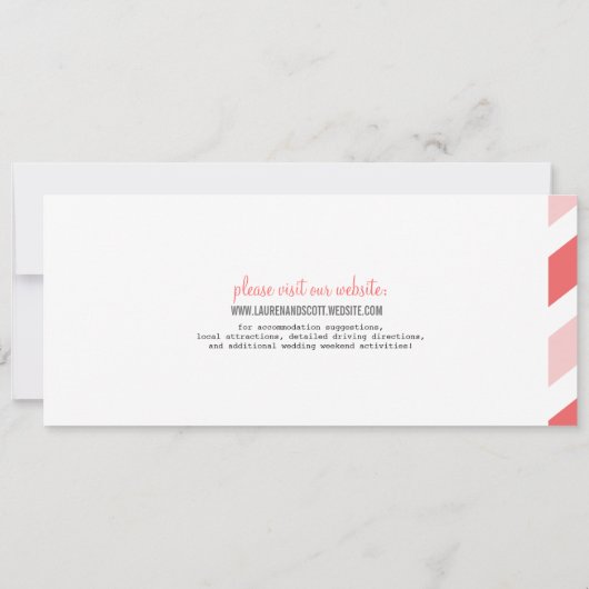 Boarding Pass Luftpost Einladung (Rückseite)