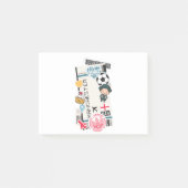 BOARDING PASS MANCHESTER ENGLAND POST-IT KLEBEZETTEL (Vorderseite)