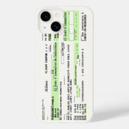 Boarding Pass - Retro Case-Mate iPhone 14 Hülle