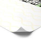 Boarding Pass - Retro Poster (Ecke)