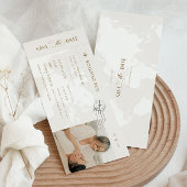 Boarding Pass Save the Date Einladung