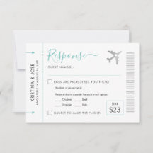 Boarding Pass Silver Flugzeug Ticket Zielort