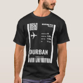 Boarding Pass Ticket T T-Shirt (Vorderseite)