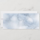 Boarding Pass | Tropischer Strand | Hochzeitsticke Einladung (Rückseite)