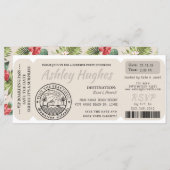 Boarding Pass | Überraschen Zielort Geburtstag (Vorne/Hinten)